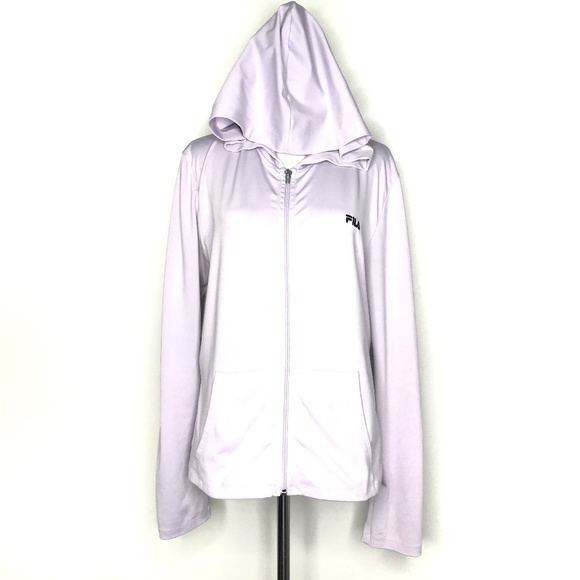 Fila Tops - FILA Purple Full Zip Long Sleeve Hoodie A130349